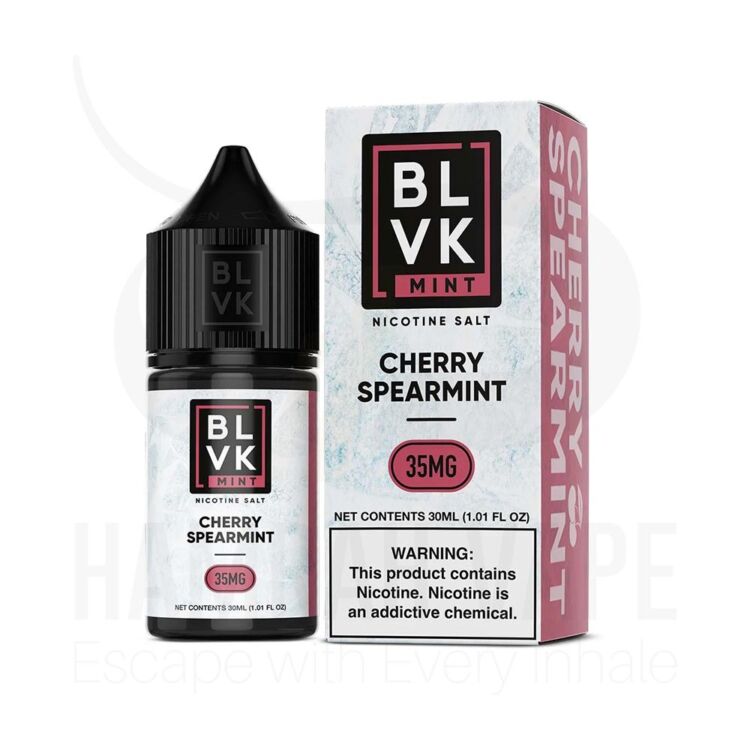 سالت نیکوتین بی ال وی کی گیلاس و نعناع – BLVK CHERRY SPEARMINT