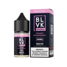 سالت توت فرنگی خامه بی ال وی کی – BLVK Strawberry Cream Nicotine Salt