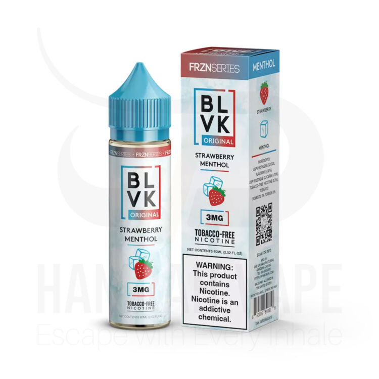 جویس بی ال وی کی توت فرنگی یخ – BLVK Strawberry Menthol