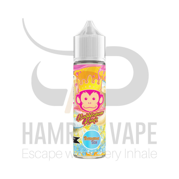 جویس آدامس بادکنکی موز یخ دکتر ویپز  – DrVapes BUBBLEGUM KINGS BANANA ICE 60ml