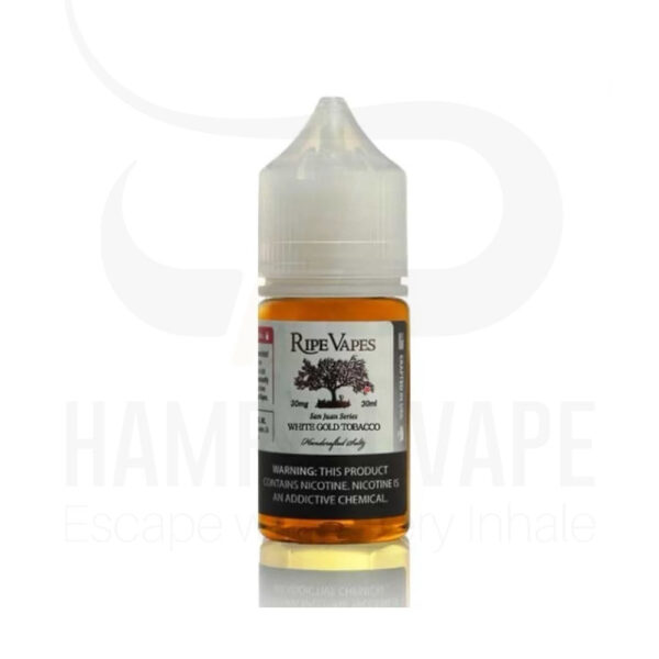 RIPEVAPES SALT WHITE GOLD TOBACCO