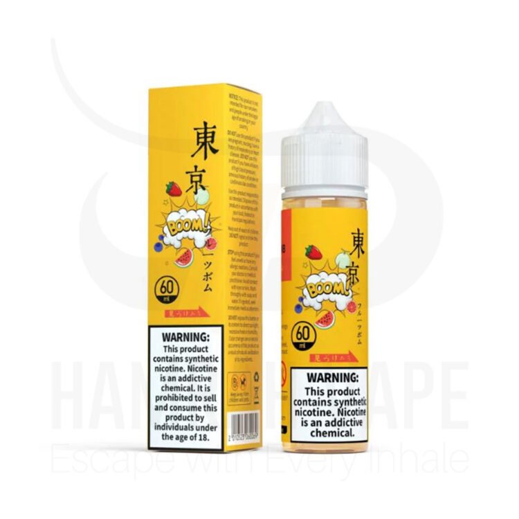 ایجوس بمب میوه‌ یخ کمپانی توکیو – Tokyo Iced FRUIT BOMB E-JUICE 60ml