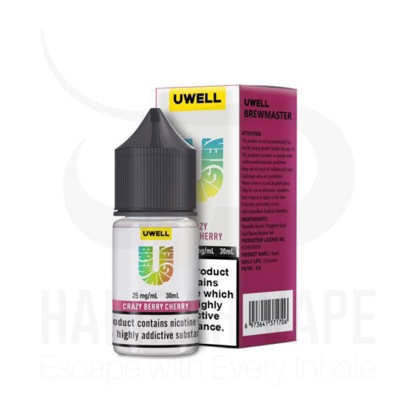 uwell salt crazy berry cherry