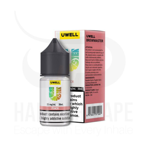 uwell salt peach